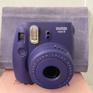 Instax mini 8 fujifilm purple